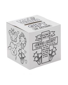 Color Your Own Lent Offering Boxes