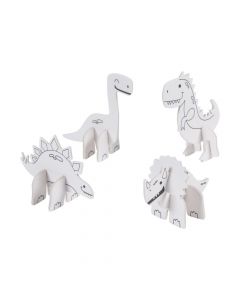 Color Your Own Mini Dinosaur Characters