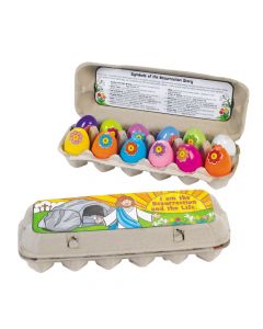 Color Your Own Resurrection Story Eggs Craft Kit