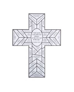 Color Your Own Stained Glass Cross Lent Countdown Sheets