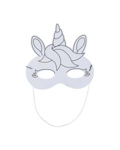 Color Your Own Unicorn Masks