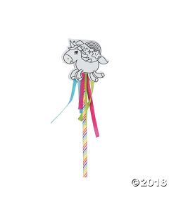 Color Your Own Unicorn Wand Craft Kit