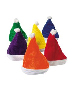Colorful Santa Hats