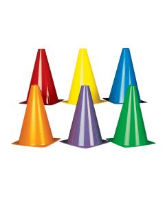 Colorful Traffic Cones