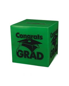 "Congrats Grad" Green Card Box