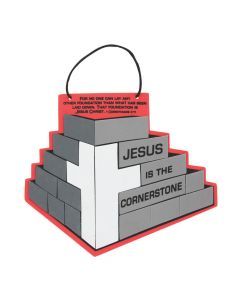 Construction VBS Cornerstone Sign Craft Kit