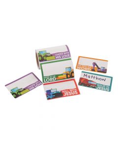 Construction VBS Name Tags/Labels