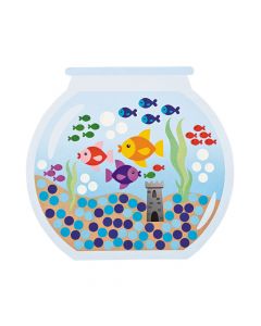 Count to 100 Fishbowl Sticker Scenes