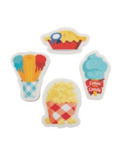 County Fair Carnival Food Scented Erasers