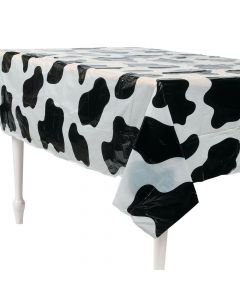 Cow Plastic Tablecloth