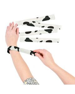 Cow Print Slap Bracelets