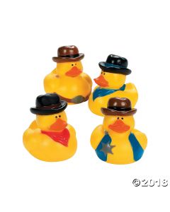 Cowboy Rubber Duckies