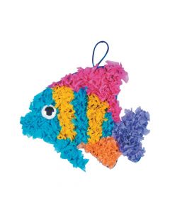 Crinkle Tissue Paper Tropical Fish Craft Kit