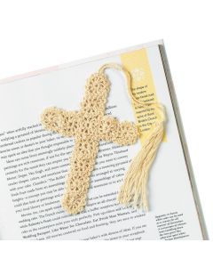 Crocheted Cross Bookmarks