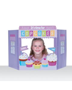 Cupcake Party Tabletop Photo Cardboard Stand-Up