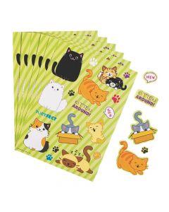 Cute Cat Sticker Sheets