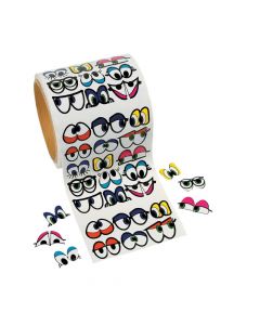 Cute Colorful Eye Sticker Rolls