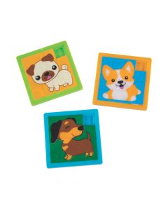 Cute Dog Slide Puzzles