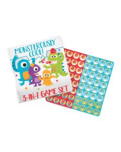 Cute Monster 3-In-1 Game Sets