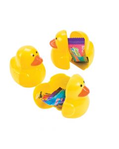 Candy-filled Duck Plastic Easter Eggs