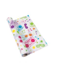 Dancing Icons Tablecloth Roll