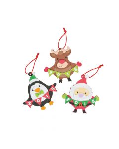 Dated Christmas Character Ornament Craft Kit