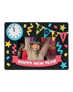 Dated New Year’s Picture Frame Magnet Craft Kit