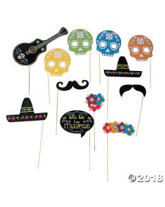 Day of the Dead Photo Stick Props