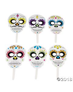 Day of the Dead Sugar Skulls Photo Booth Props