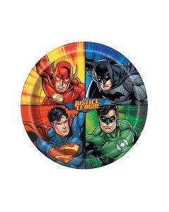 DC Comics Justice League Paper Dinner Plates
