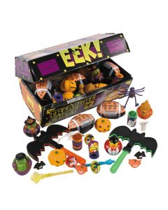 Deluxe Halloween Treasure Chest Toy Assortment