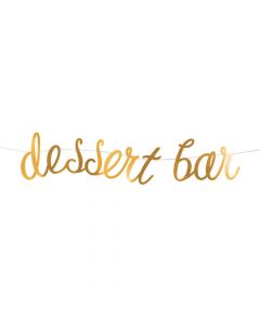 Dessert Bar Cutout Garland