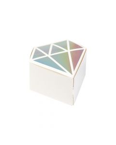 Diamond-Shaped Favor Boxes