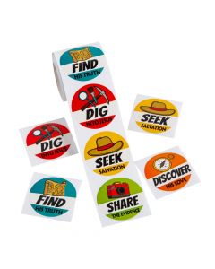 Dig VBS Stickers