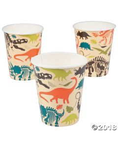 Dino Dig Paper Cups