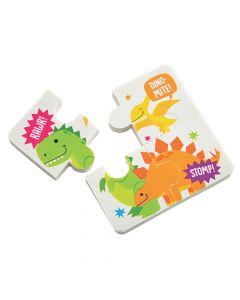 Dinosaur Puzzle Eraser Sets