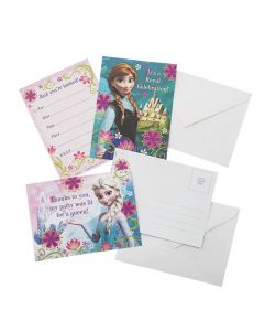 Disney Frozen Invitations and Thank You Cards