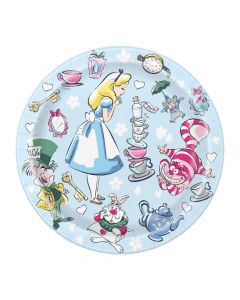 Disney's Alice in Wonderland Paper Dessert Plates - 8 Ct.