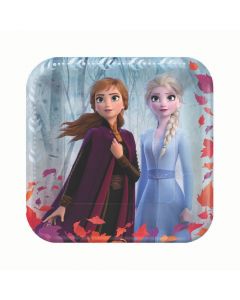 Disney’s Frozen II Square Paper Dinner Plates