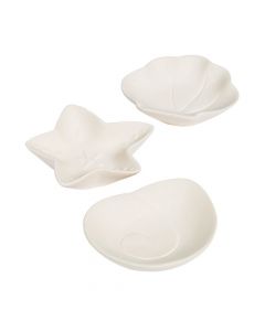 DIY Ceramic Sea Shell Mini Bowls