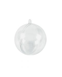 DIY Clear Christmas Ornaments - 48