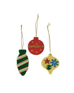 DIY Colorful Christmas Ornaments