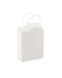 DIY Medium White Gift Bags