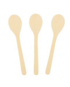 DIY Unfinished Wood Craft Spoons