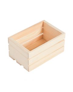 DIY Unfinished Wood Mini Crates