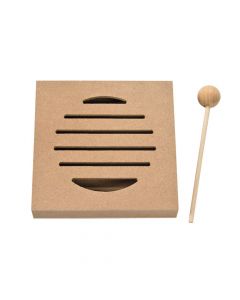 DIY Unfinished Wood Mini Rhythm Board