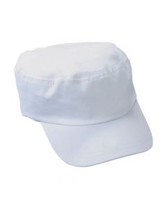 DIY White Military Hat