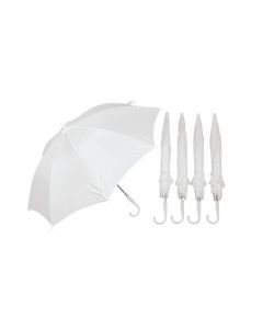 DIY White Umbrellas - 6 Pc.