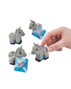 Donkey Pullback Racers with Card