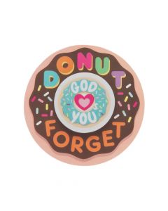 Donut Forget God Loves You Cards with Eraser